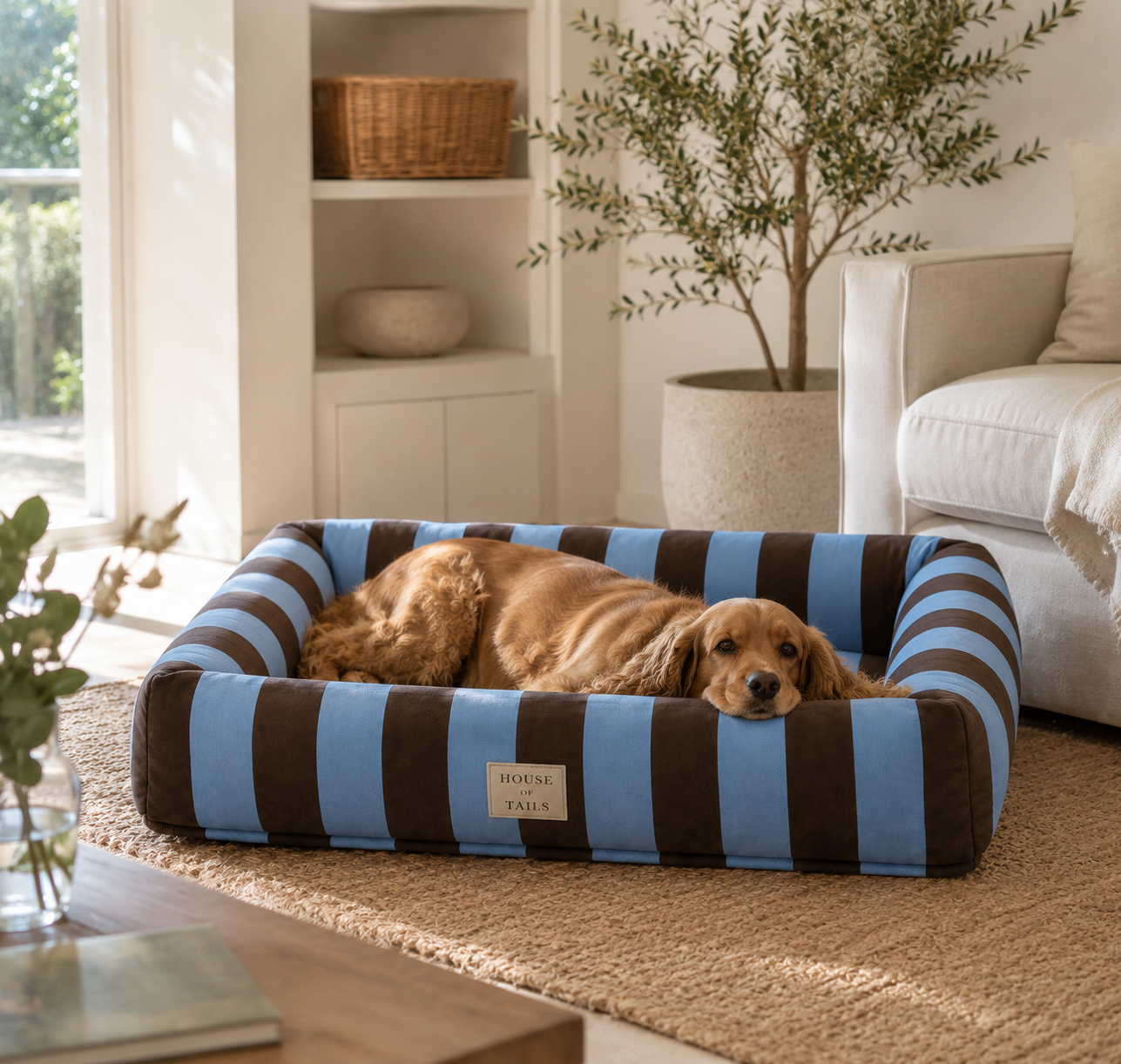 The Lounge Bed - Truffle